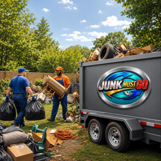 Junk Must Go Backyard